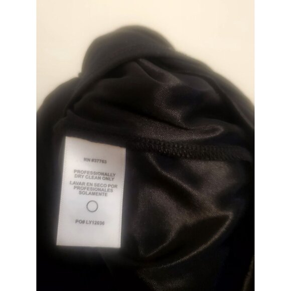 One-Shoulder Embellished Black Dress Size 8 By Laundry By Design - Elegant - Picture 3 of 9